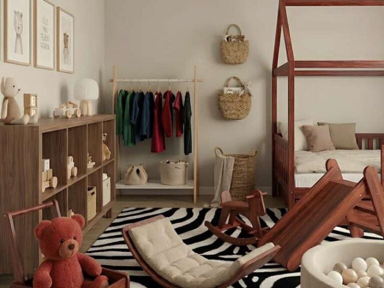 29 Montessori Kids Room Ideas That Encourage Independence