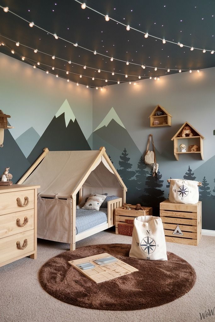 Moodland adventure wall