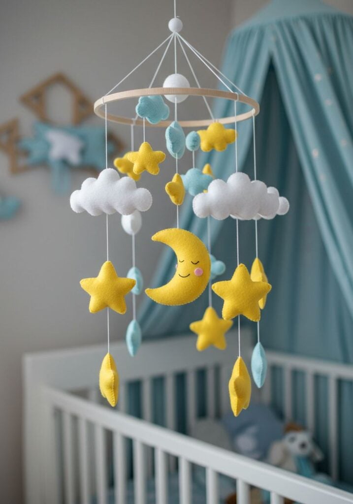 Add a Cloud and Star Mobile
