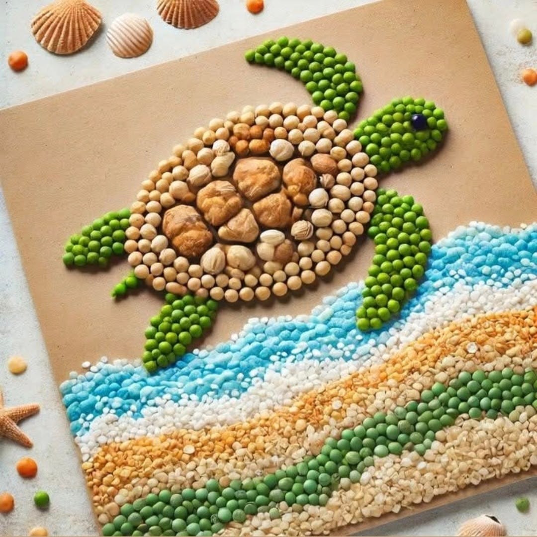 Mosaic Shell Turtle