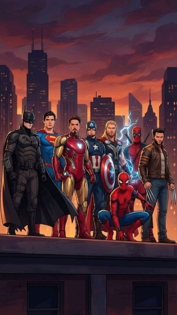  Multiple Superhero Themes