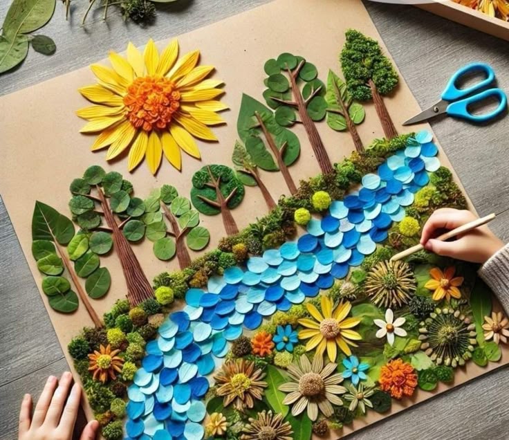 Nature Collage Crafts
