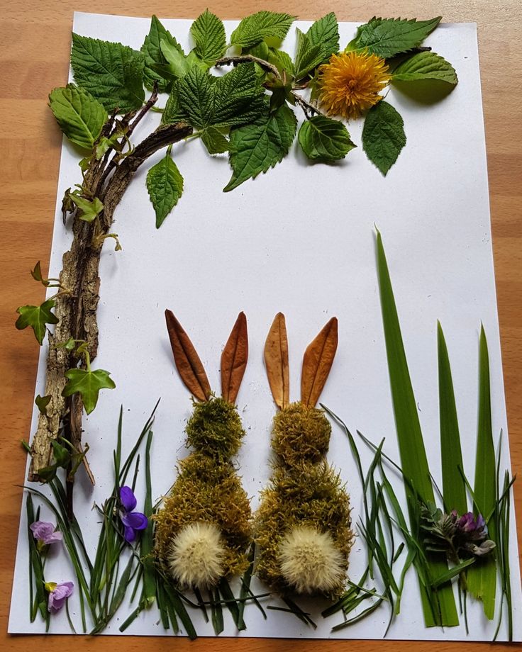 Nature Collage Art