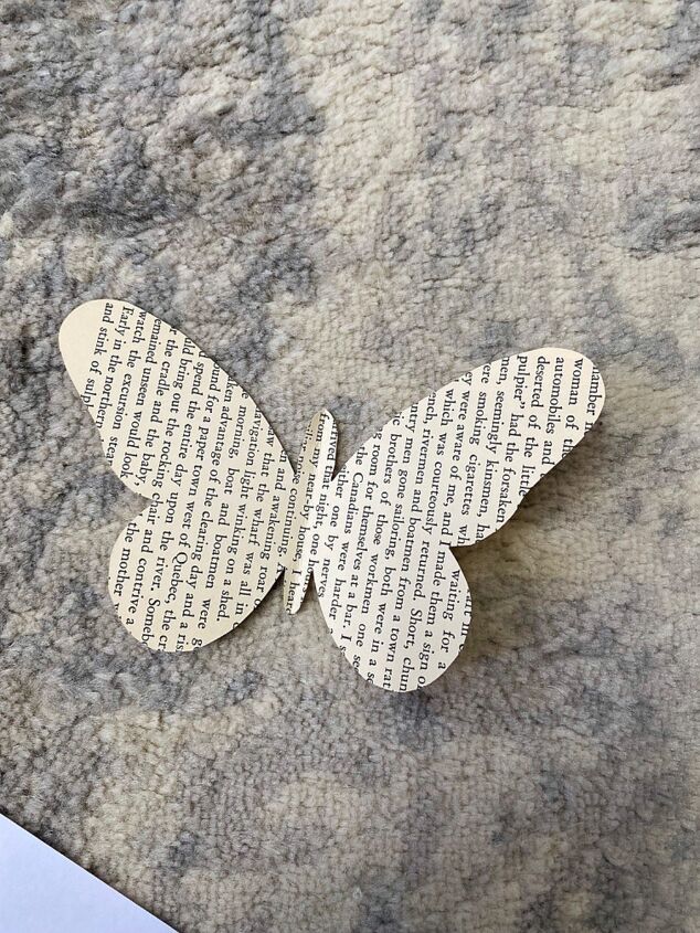 Newspaper Butterfly