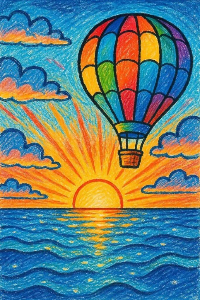 Ocean Adventure Drawing