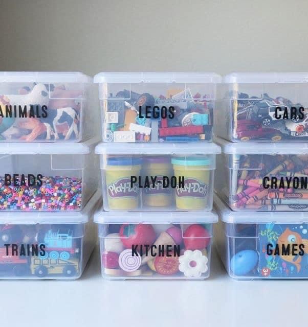 Organize Toys by Frequency of Use