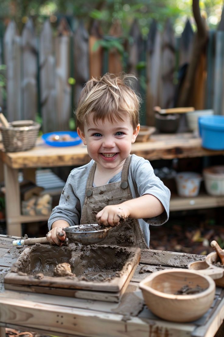 Outdoor Mud Kitchen