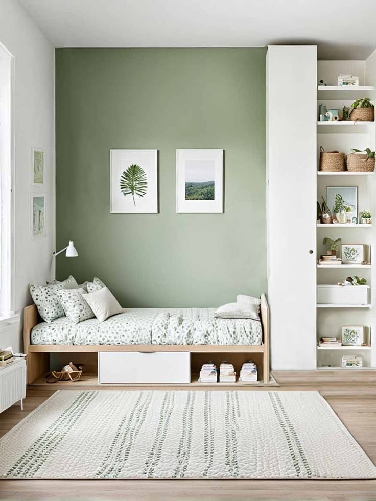 Paint the Walls a Soft Sage Green