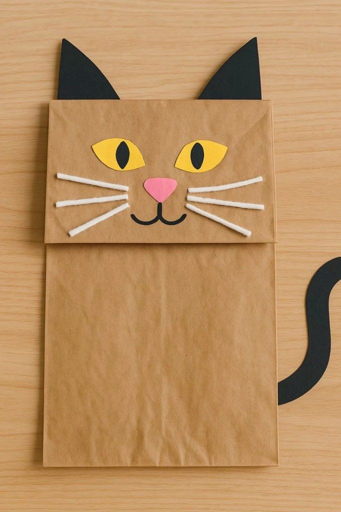 Paper Bag Cat