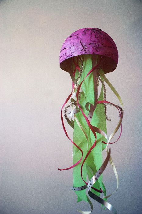 Paper Mache Jellyfish