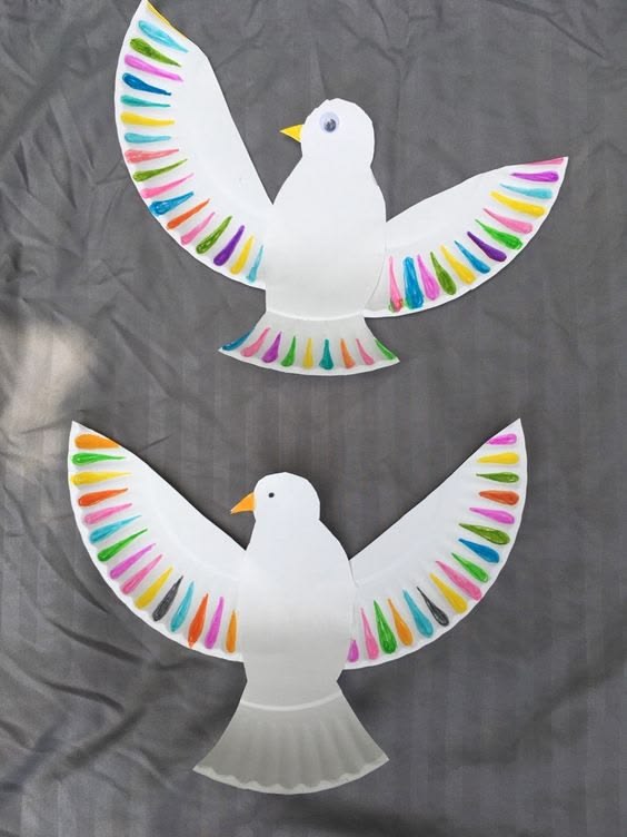 Paper Plate Bird