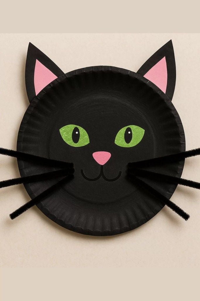 Paper Plate Cat