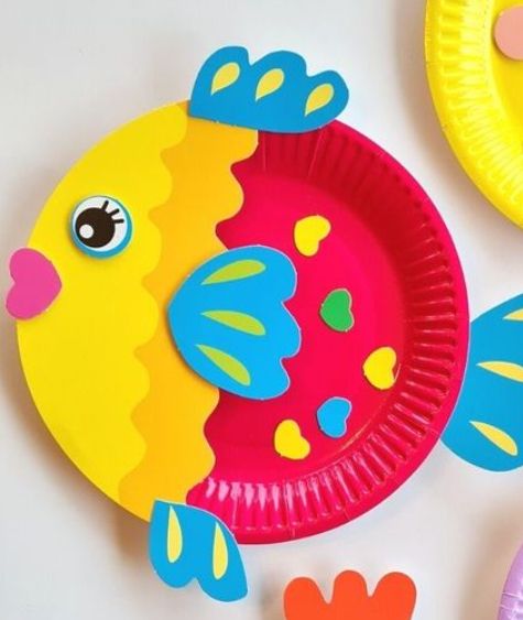 Paper Plate Fish