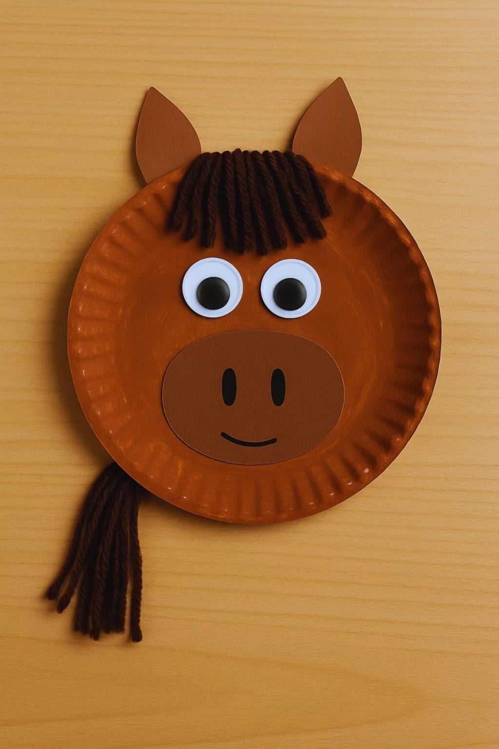 Paper Plate Horse