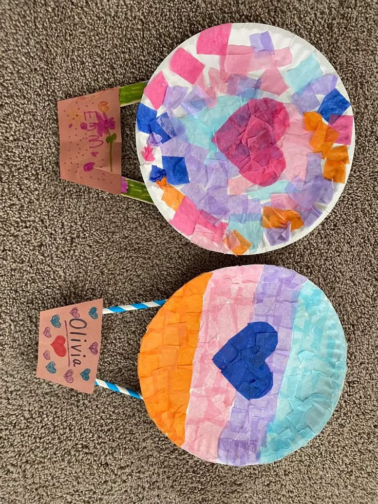  Paper Plate Hot Air Balloon