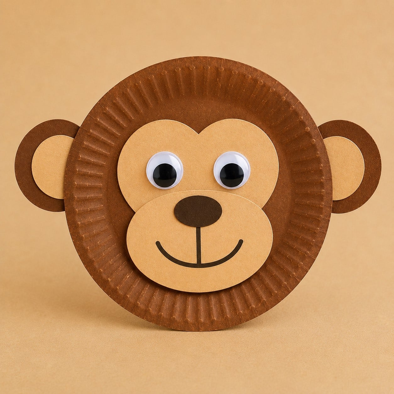 Paper Plate Monkey