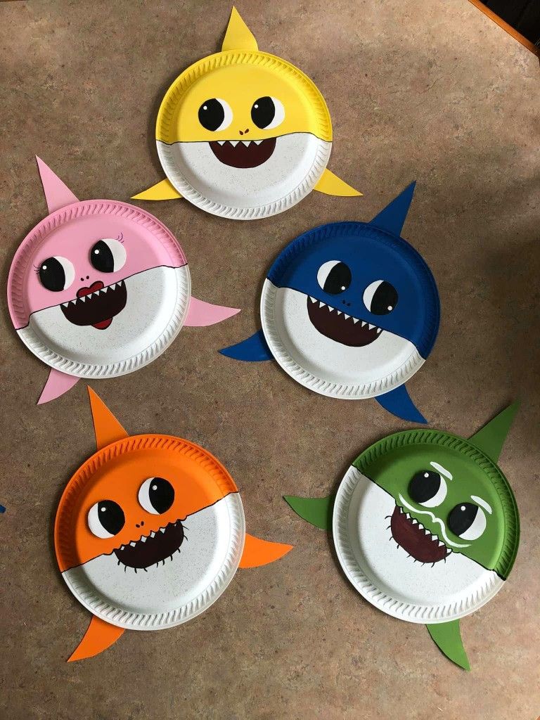 Paper Plate Shark