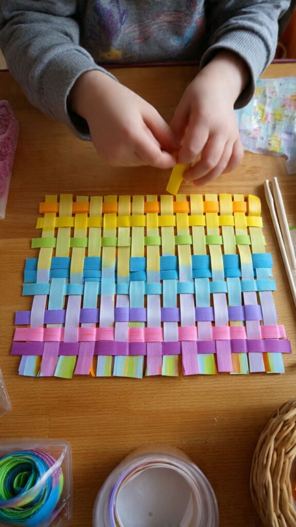  Paper Weaving Project