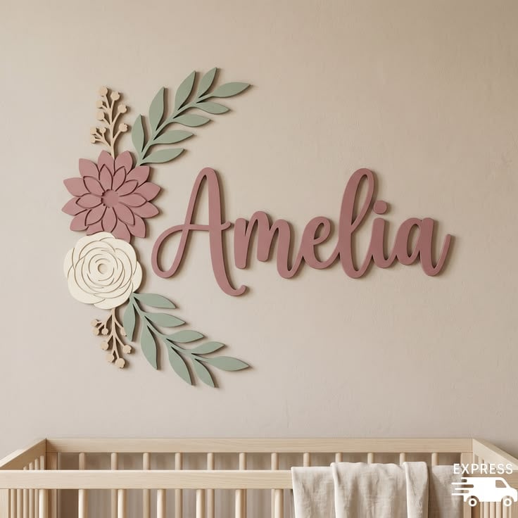 Add Personalized Name Decor