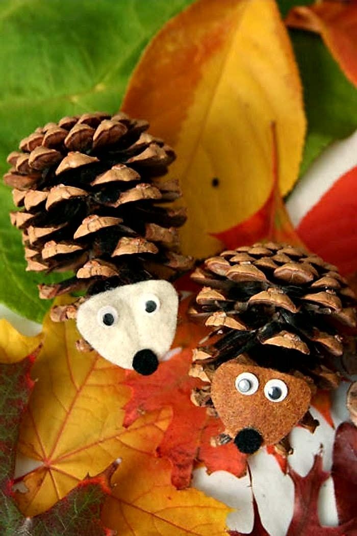 Pine Cone Hedgehog