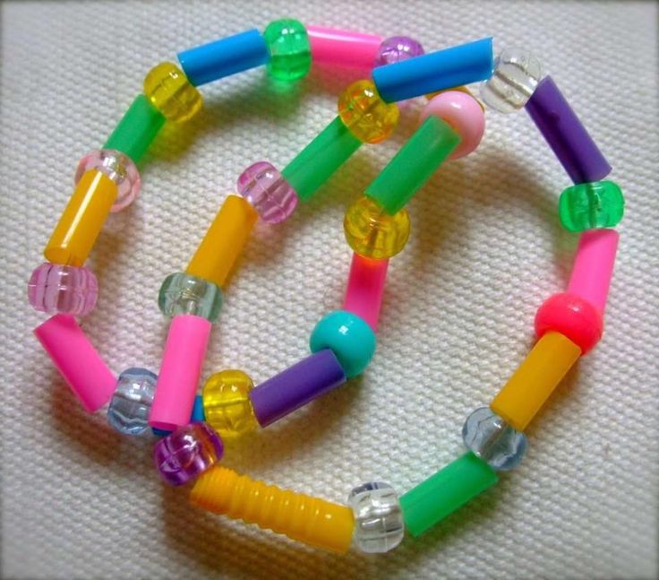  Pipe Cleaner Bead Bracelets