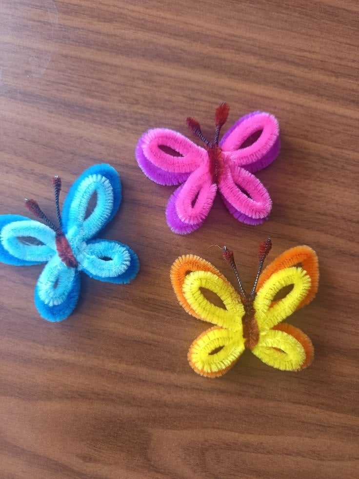 Pipe Cleaner Butterflies