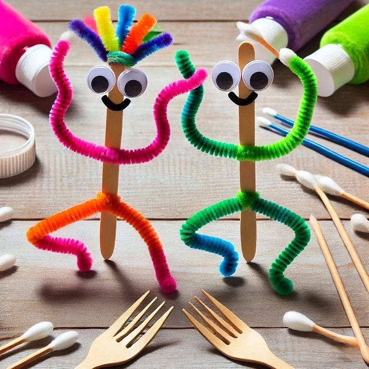 Pipe Cleaner Sculptures