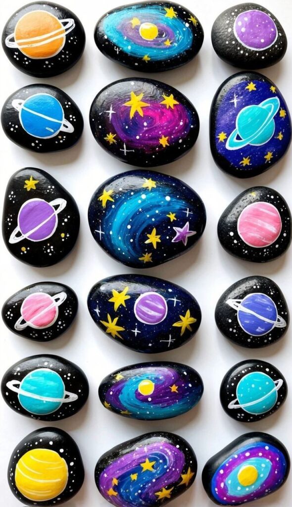 Planet Rock Painting