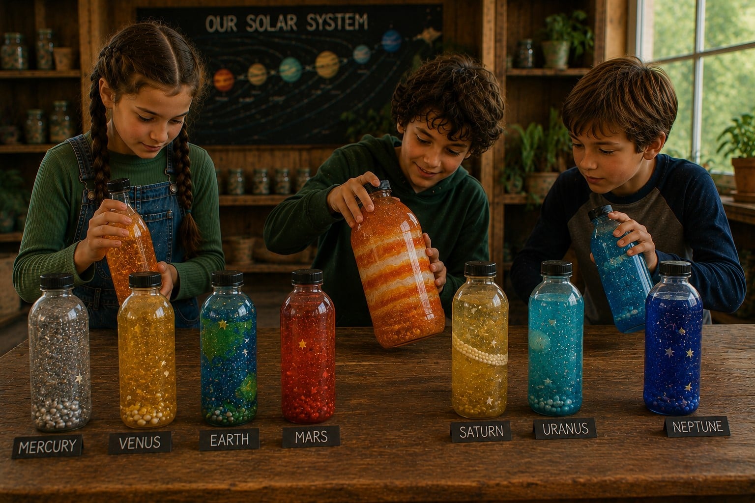 Planet Sensory Bottles
