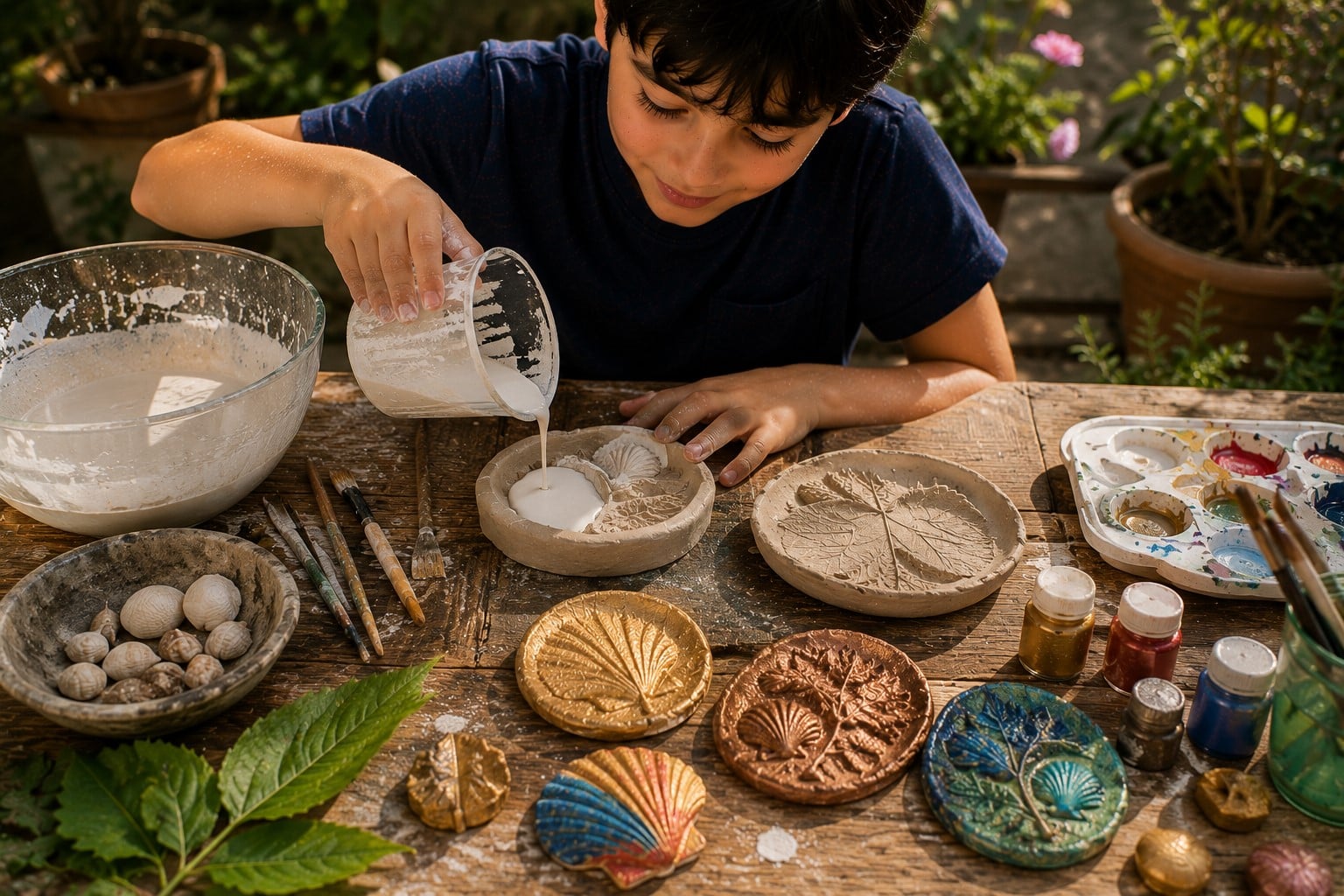 Plaster of Paris Casting