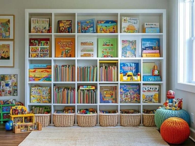31 Playroom Storage Ideas That Keep Toys Under Control