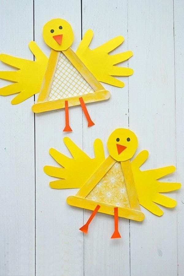 Popsicle Stick Bird