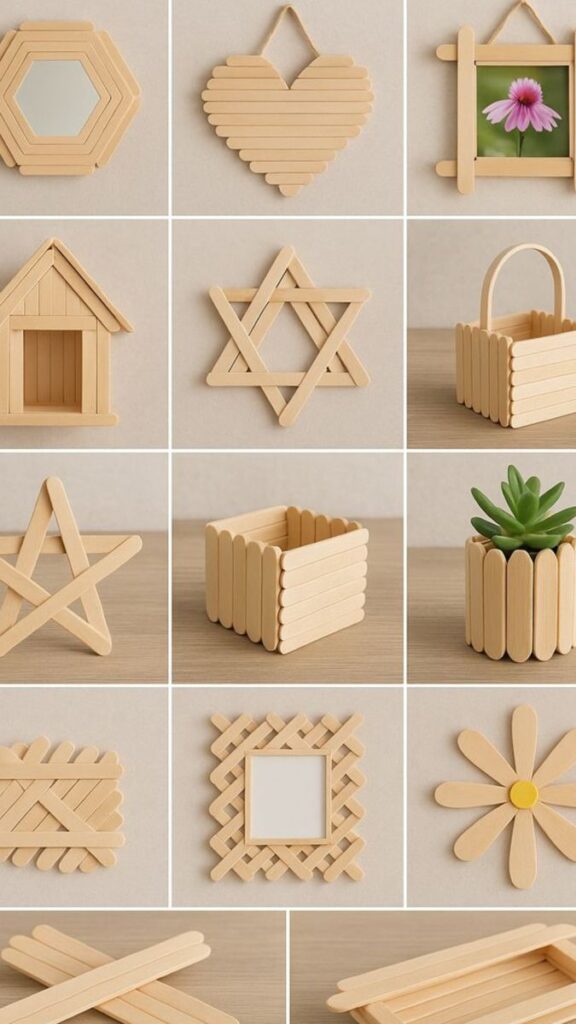 Popsicle Stick Projects