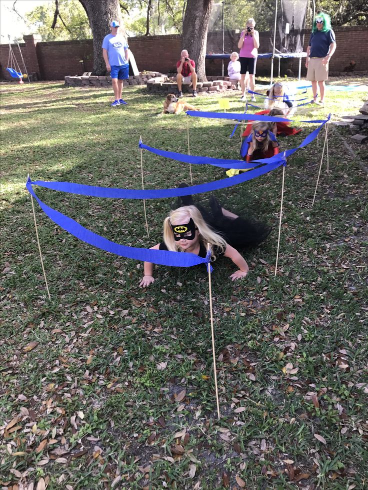 Pretend Superhero Training Camp