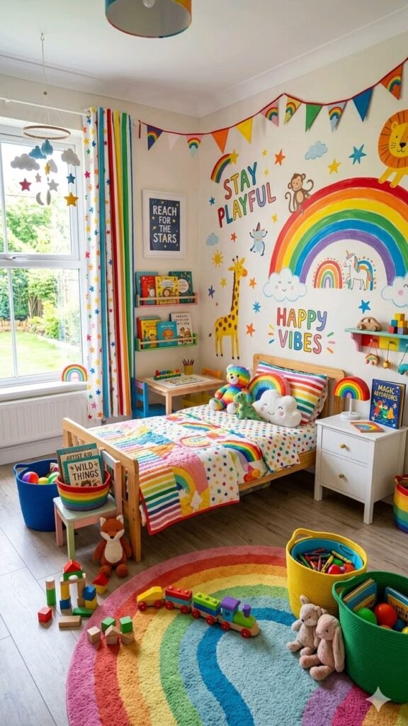 Rainbow-Inspired Accents