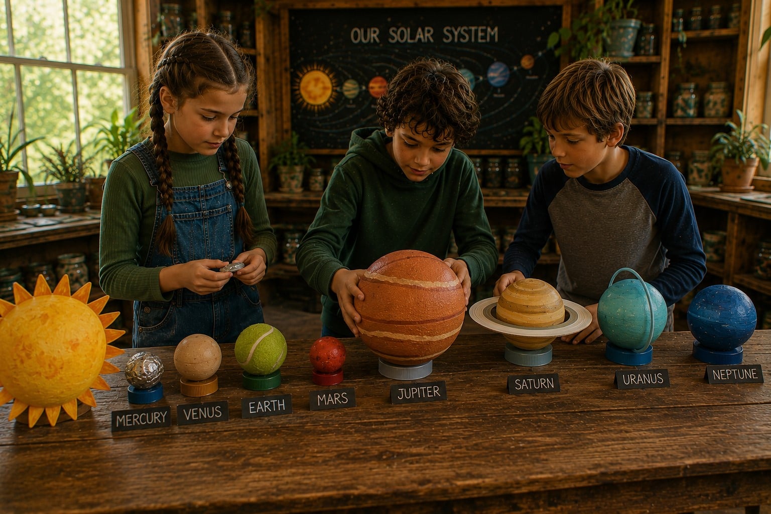 Recycled Material Planets