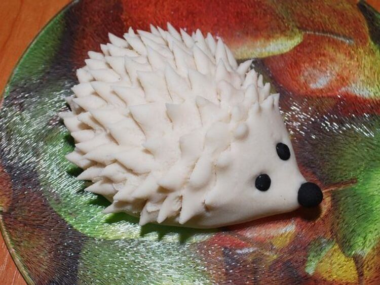 Salt Dough Hedgehog