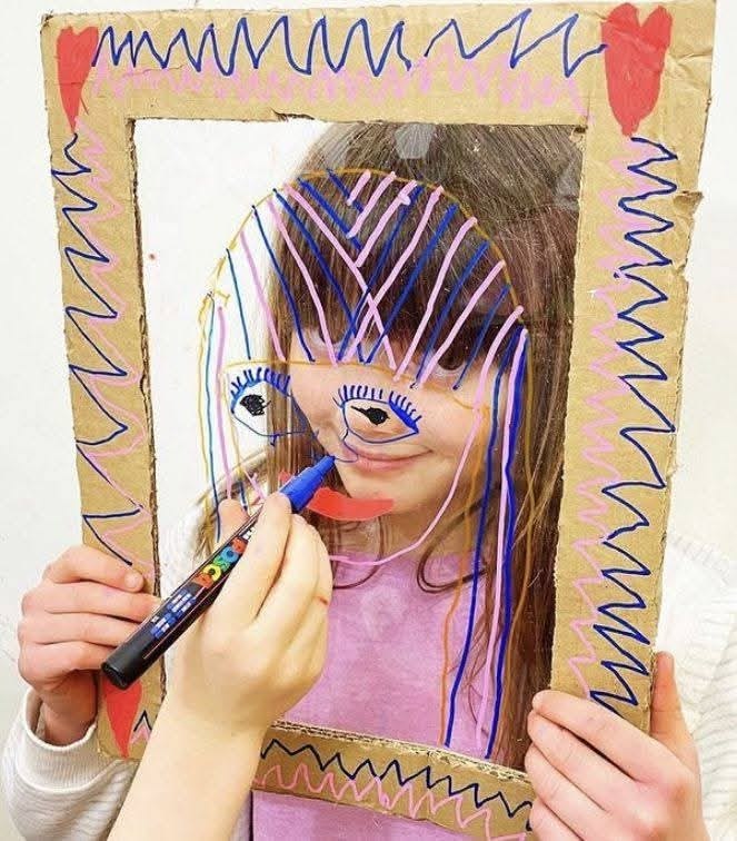 Self-Portrait Drawing