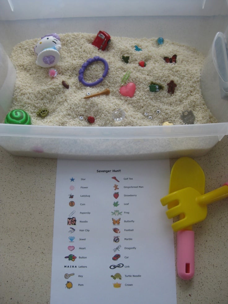  Sensory Scavenger Hunt