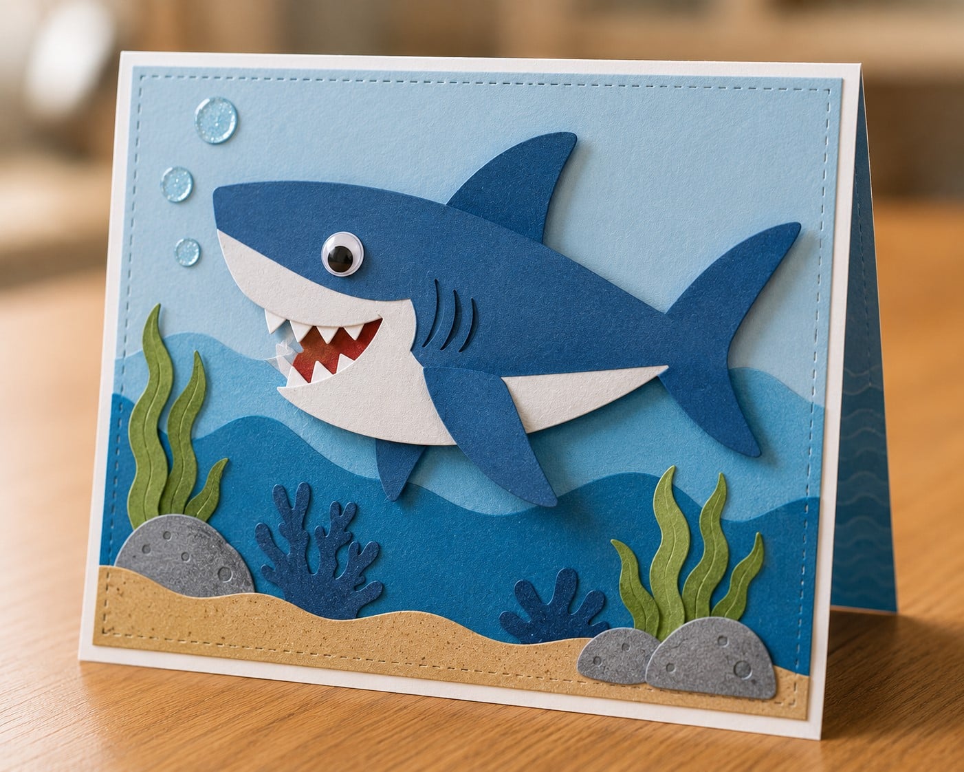 Shark Greeting Card