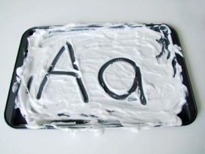 Shaving Cream Writing Tray