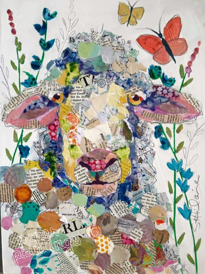 Sheep Collage