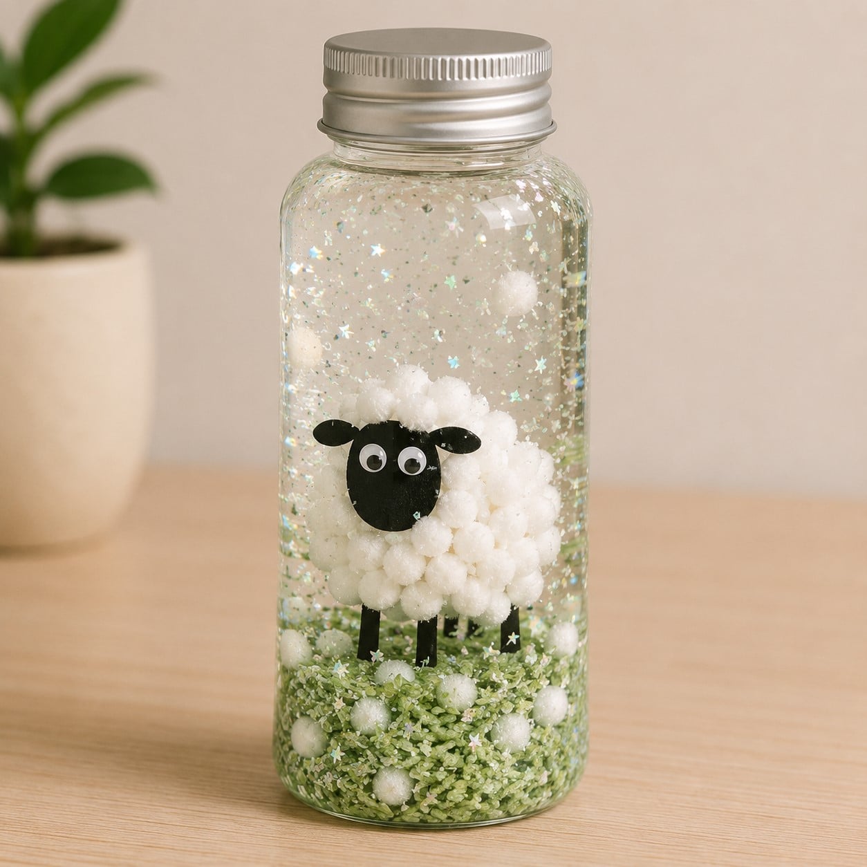 Sheep Sensory Bottle