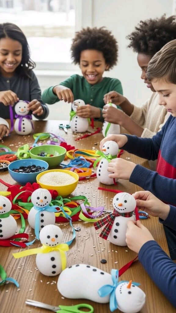 Snowman Craft Station