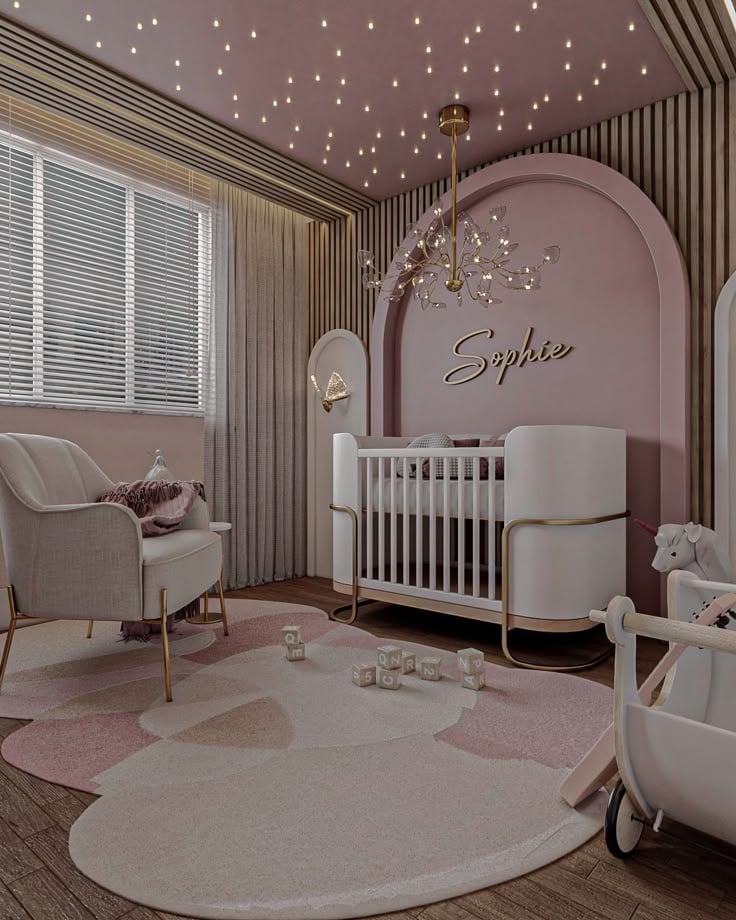 Soft Blush Pink Nursery