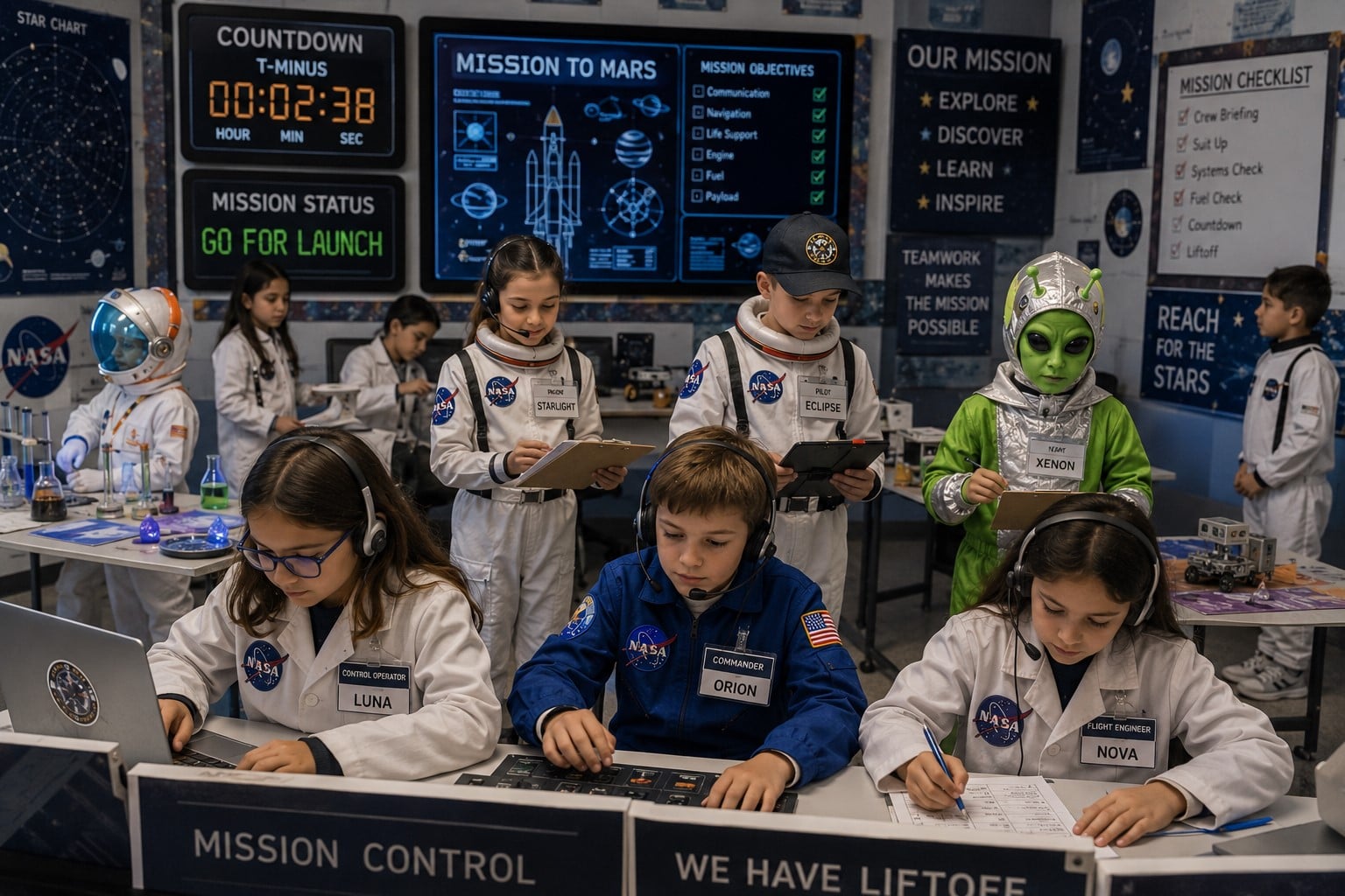 Space Themed Dress Up Day
