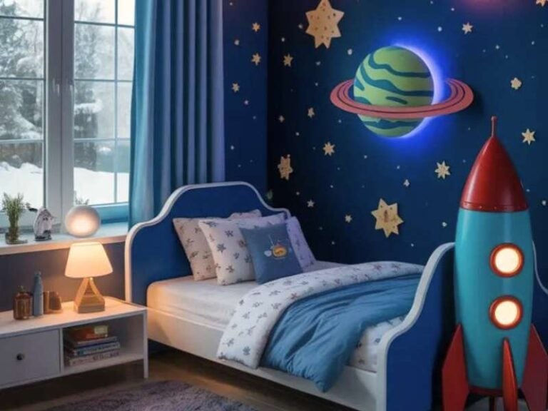 21 Space-Themed Kids Room Ideas Future Astronauts Will Love