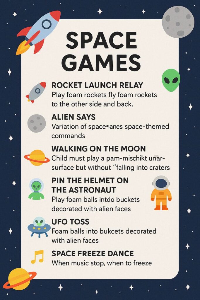  Space-Themed Scavenger Hunt