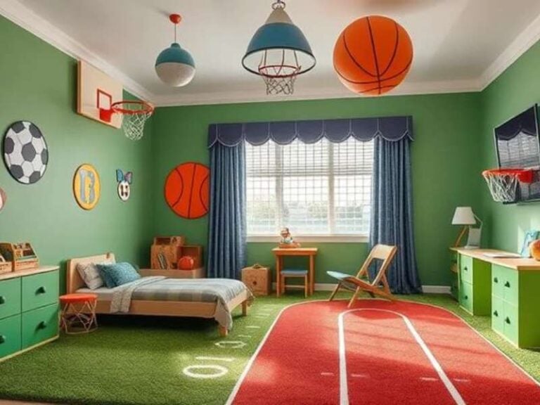 29 Sports-Themed Kids Room Ideas That Score Big on Style