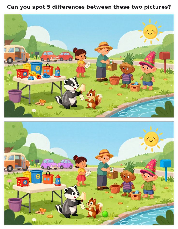 Spot the Difference Challenges